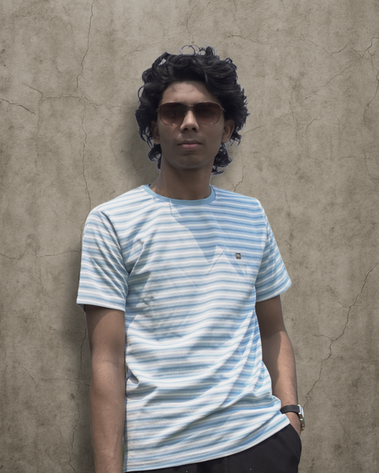 Men's Premium Striped T-Shirt – Classic Fit | Wolf Wears