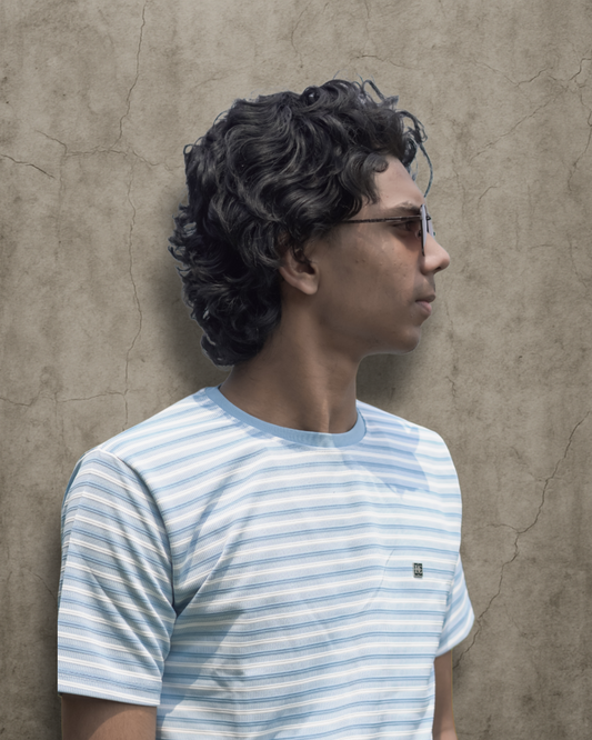 Men's Premium Striped T-Shirt – Classic Fit | Wolf Wears