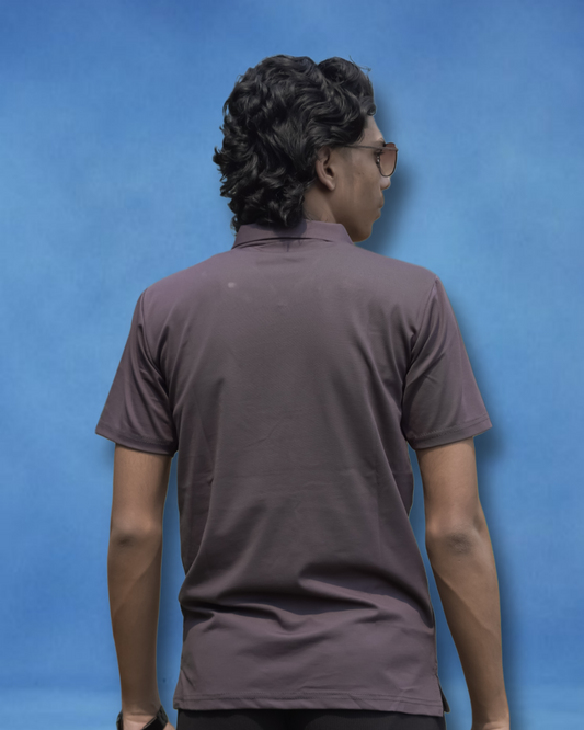 Wolf Wears Men's Premium Polo T-Shirt | Classic Fit in White, Black & Grey